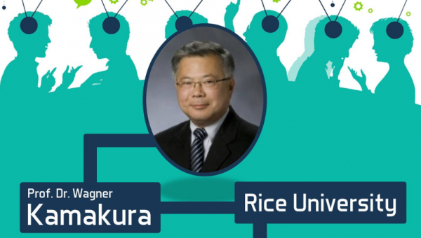 Wagner Kamakura gives series of lectures at PUCRS