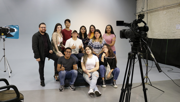International students take part in audiovisual workshop