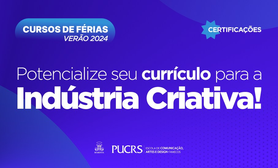 Desperte seu potencial criativo: Famecos abre inscrições para cursos de curta duração em 2024