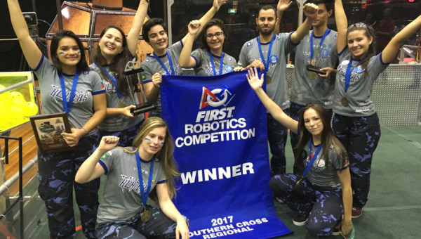 Students win big at the world’s biggest robotics event