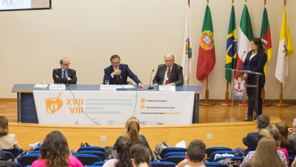 Italian and Portuguese specialists discuss aging and psychiatry