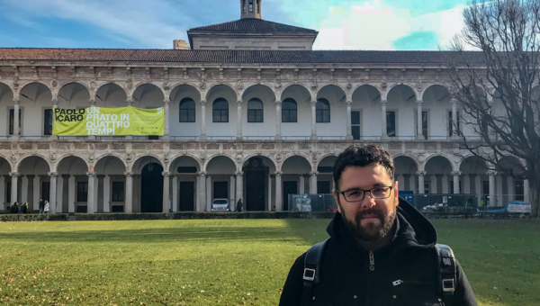 PUCRS professor works on post-doc research at Milan