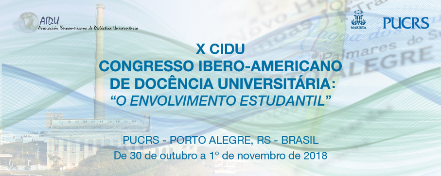 5th Iberoamerican Congress of University Teaching: “Student Involvement in Higher Education