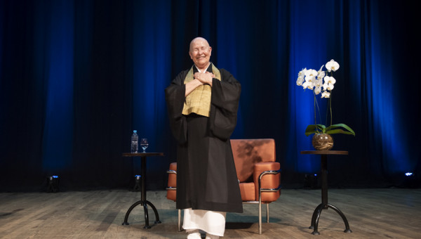 Nun Coen Roshi encourages respect to life and mutual understanding