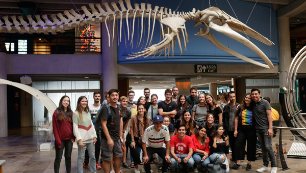 International students pay visit to PUCRS’ Science and Technology Museum