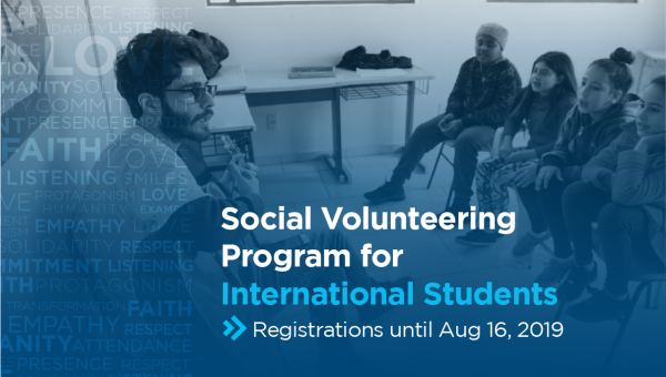 Registrations open for Social Volunteer Work for international students