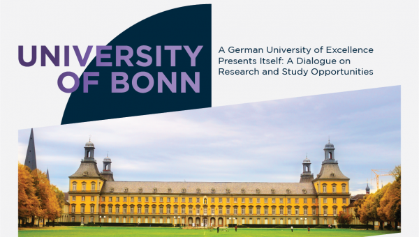 Session on degree programs and research at University of Bonn