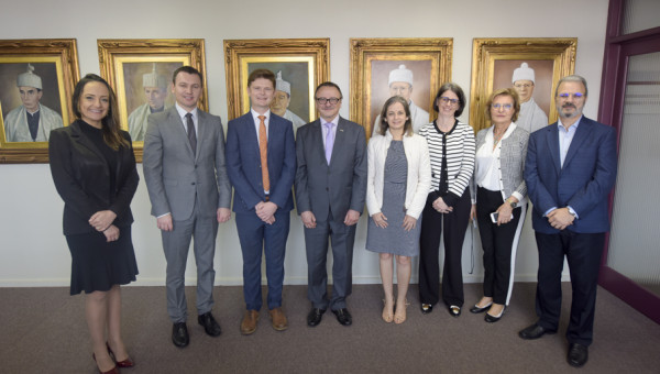 Representatives of the Australian Embassy welcomed at President’s Office