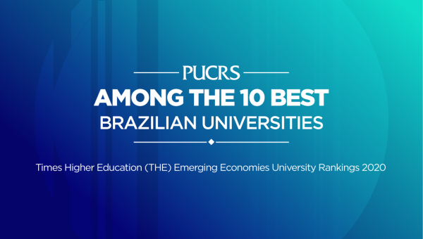 PUCRS among the top 10 institutions in Brazil