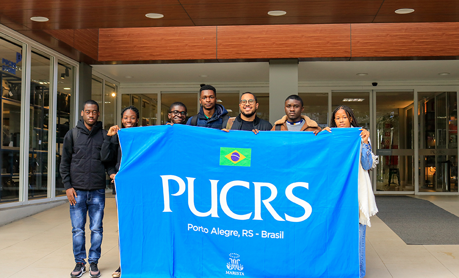 Angolan students begin studies at PUCRS