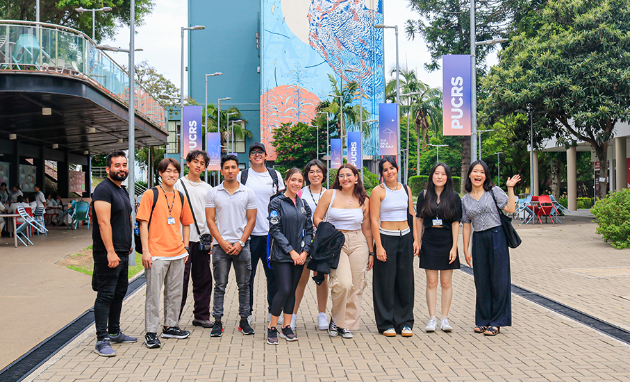 New international students begin their studies at PUCRS