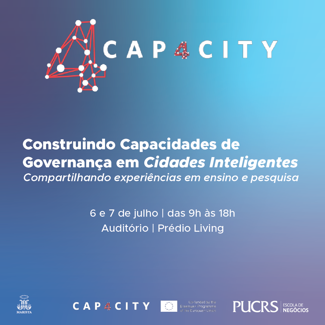 Construindo Capacidades de Governança em Cidades Inteligentes e Sustentáveis: Compartilhando experiências em ensino e pesquisa