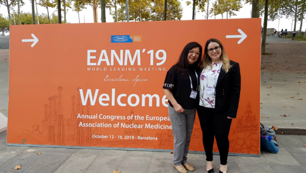 Doctoral student presents research findings at the Congress of the European Association of Nuclear Medicine