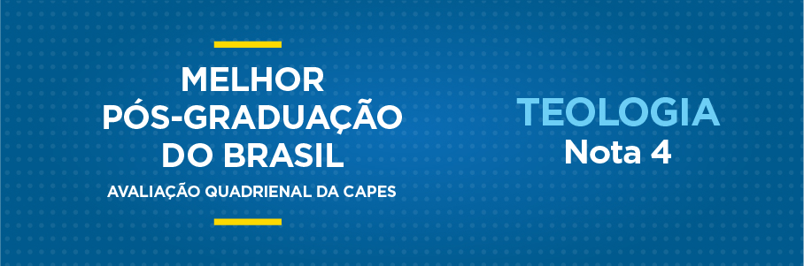 Melhor Pós-Graduação do Brasil - Teologia, nota 4.