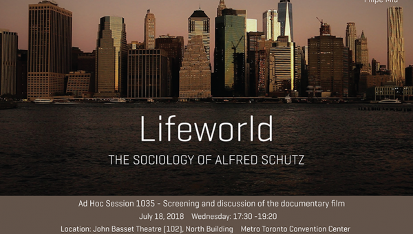 Documentary on Alfred Schütz exhibited in Germany and Canada