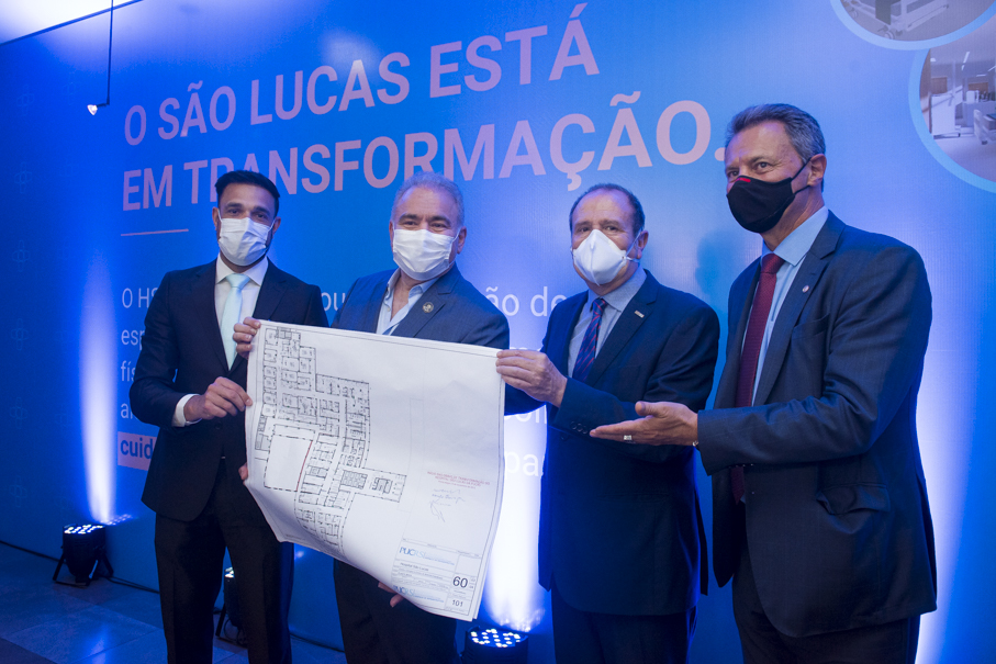 Hospital São Lucas inicia obras com investimentos do Ministério da Saúde