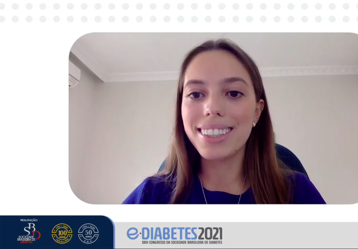 Aluna da Escola de Medicina recebe prêmio no Congresso Brasileiro de Diabetes