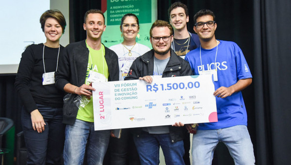 Alunos representam a PUCRS em competição de startups do Comung