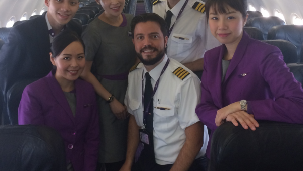 Alumni é comandante em companhia aérea chinesa