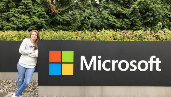 De trainee a contratada da Microsoft