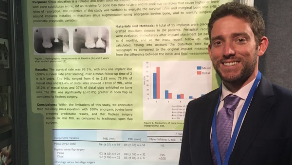 Estudante do PPG em Odontologia conquista prêmio internacional no Chile
