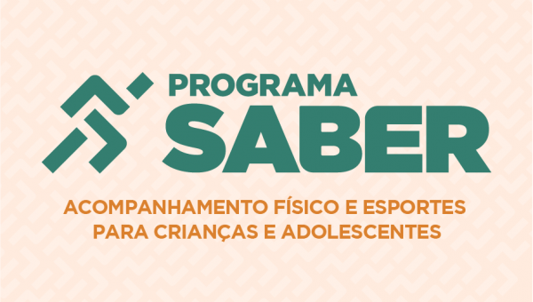 Programa Saber oferece atividades físicas gratuitas para crianças e adolescentes