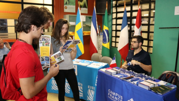 Students learn more about studying in Europe