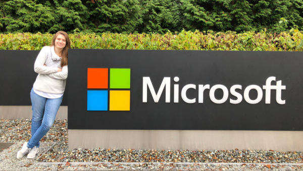 Computer Science trainee hired by Microsoft