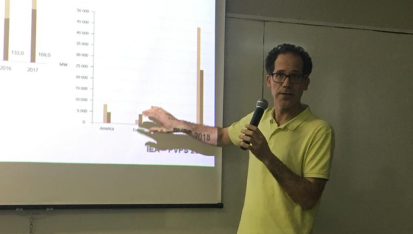 Director of Solar Energy Institute from Spain lectures at PUCRS